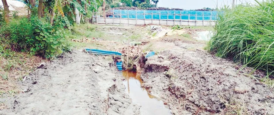 বাঙ্গরায় ৪শ বছরের পুরনো খাল দখল
