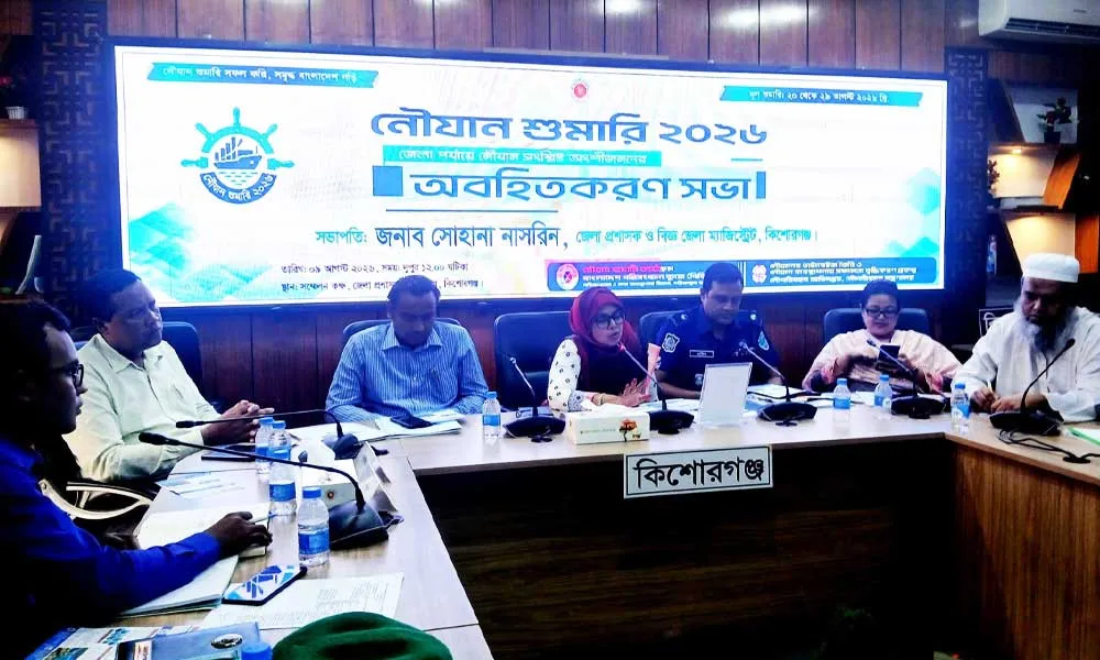 দেশে প্রথমবারের মতো শুরু হচ্ছে নৌযান শুমারি