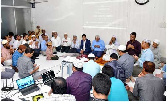 জুলাই গণ-অভ্যুত্থান দিবসে আইসিবিতে দোয়া ও মিলাদ মাহফিল